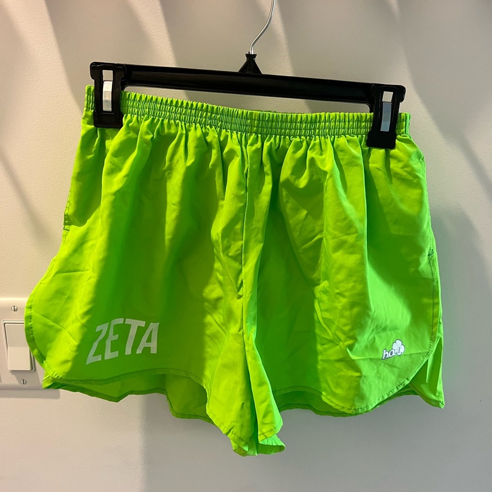 Lime Green B.O.A. ZETA shorts